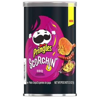  [해외직구]프링글스 스콜친 비비큐 핫 스파이시 감자칩 71g 12팩/ Pringles Scorchin BBQ Potato Chips 2.5oz