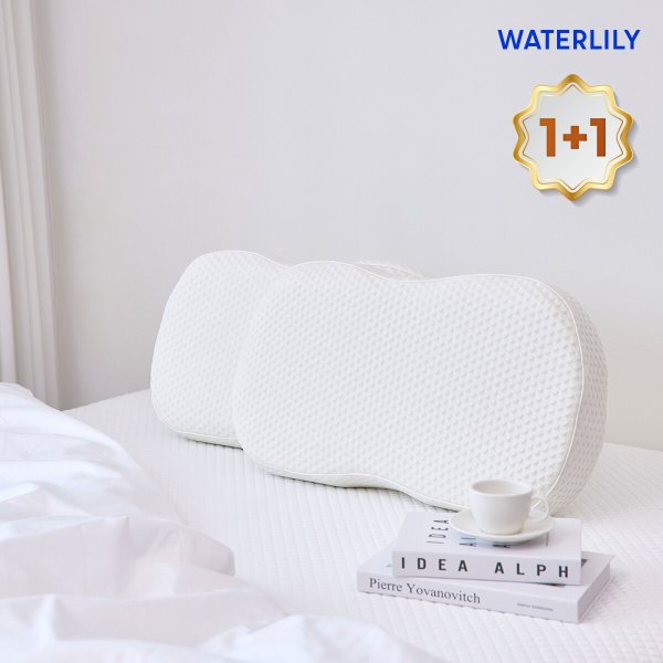 [워터릴리][1+1] 프레쉬퓨어 실리콘폼 필로우