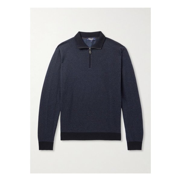 로드스터 캐시미어 하프 집업 스웨터 46376663162903817