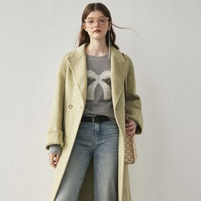 OZ_New tender double sided tweed Coat_KHAKI