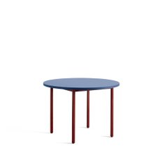 헤이 HAY Two Colour Table 투 컬러 테이블 Ø105 x H74 블루 / 마룬 레드