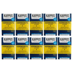 독일 Kappus 카푸스 커드비누 고체비누 레몬향 150g 10개