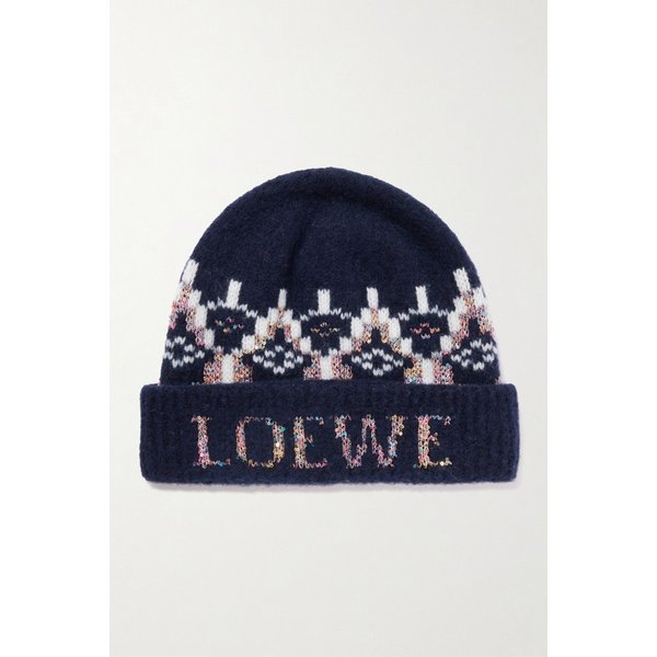 시퀸 장식 페어 아일 울 블렌드 비니 46376663162984336