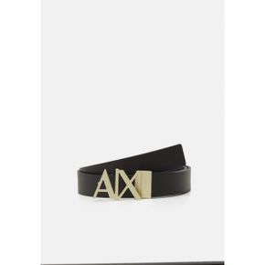 Armani Exchange 아르마니 익스체인지 리버서블 플레이트 유니섹스 - 벨트 검정/남색 8066836