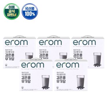 NS홈쇼핑 이롬황성주 검은콩무가당두유 190ml x 100팩[32505473]