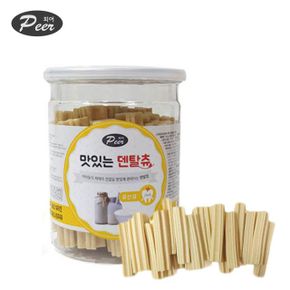 장튼튼 애견간식 유산균 덴탈껌 250g