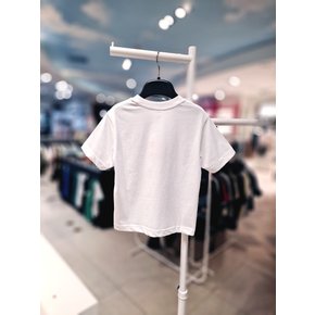 곰 프린트 반팔티 KP2TSU201 WH