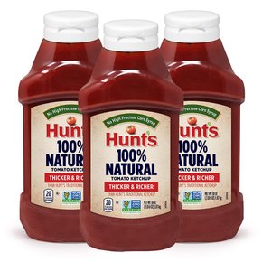 Hunt`s 헌트 네추럴 토마토 케첩 1.07kg 3팩