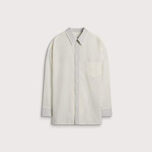 MM6 Maison Margiela Plain Long-Sleeved Shirt