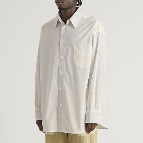 MM6 Maison Margiela Plain Long-Sleeved Shirt