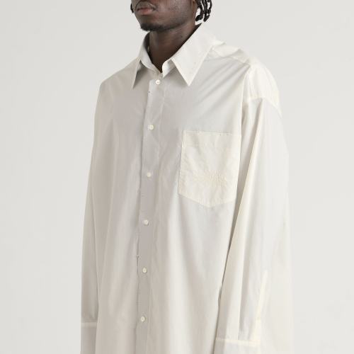 MM6 Maison Margiela Plain Long-Sleeved Shirt