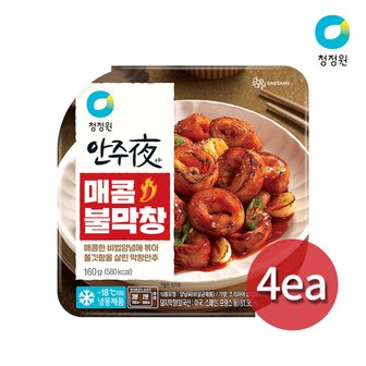 청정원 안주야(夜) 매콤 불막창 160g x 4