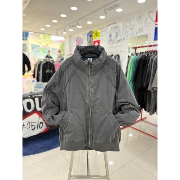 [여주점] 남여공용 코튼피그절개 다운점퍼  챠콜JGZZ62901