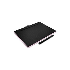 CTL-6100WL P0 와콤 펜 태블릿 Intuos Medium 무선 베리-핑크 블루투스 모델