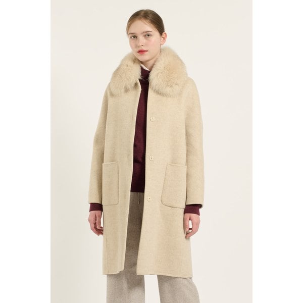 [여주점] 세미 코쿤 울 코트 B4DAH824