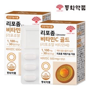 리포좀 비타민C 골드 리포조말 비타민씨 2박스 (60정)