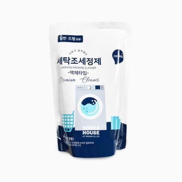 확대된 대표 세탁기청소 세탁조 세정제 500ml 세탁기