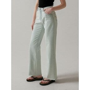 Relaxed Silket Denim Pants [ICE BLUE]