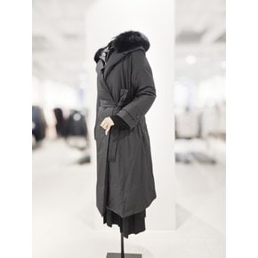 [파주점] [더아이잗컬렉션]폭스퍼 후드 롱 구스다운 점퍼 CPCA2PD721