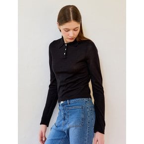Lou Knit Top Black