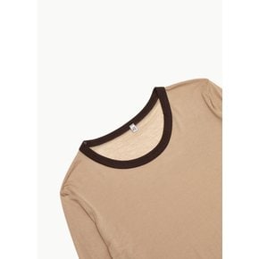 베이스레인지 26FW Racer Long Sleeve Tee, Aural Tactile