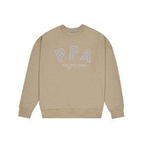 INITIAL LOGO SWEATSHIRT_BEIGE