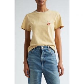 4881315 Golden Goose Slim Fit Embroidered Cotton Jersey T-Shirt