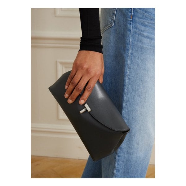 티락 가죽 클러치 그레이 1647597349543317