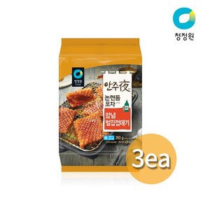 안주야(夜) 양념 벌집껍데기 260g x 3