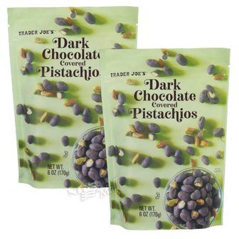  [1+1]트레이더조 다크 초콜릿 커버드 피스타치오 170g TRADER JOE`S DARK CHOCOLATE COVERED PIS