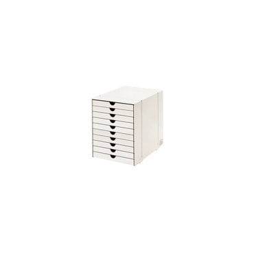 USM [USM 공식수입원] USM Inos Box Set C4 With 10 Closed Trays (White)