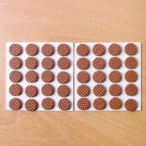 바닥보호패드 EVA 원형 40P (1.5cm) 긁힘방지