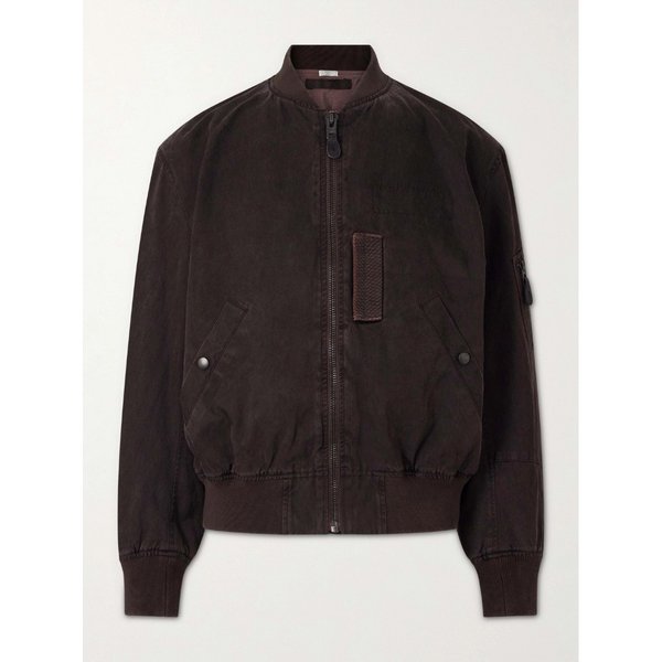 아프레쎄 코튼 실크 블렌드 봄버 재킷 46376663162957184