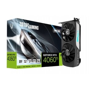 ZOTAC GAMING GeForce RTX 4060 Ti Twin Edge 그래픽 보드 ZT-D40610E-10M VD8524