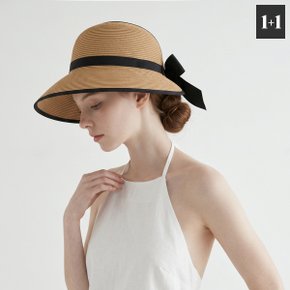 [1+1] 클라셰 리본포인트라탄썬캡_B6M0348_SET