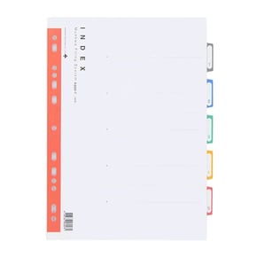 문화 A4 PP 인덱스 5분류 A690-7