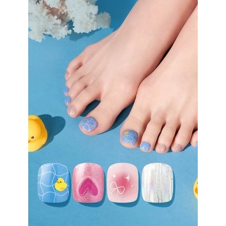 엣지유 [1+1]붙이는 젤페디 페디팁 17종 골라담기