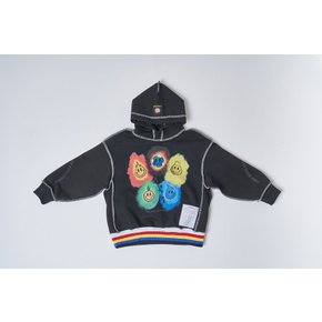 THE FIVE ELEMENTS OVERLOCK STITCH HOODIE