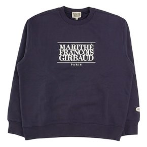 마리떼 CLASSIC LOGO SWEATSHIRT MFG44CSW101 NVY