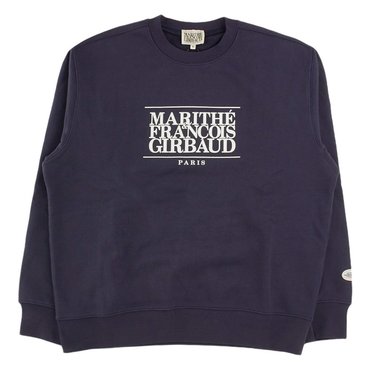 마리떼프랑소와저버 마리떼 CLASSIC LOGO SWEATSHIRT MFG44CSW101 NVY