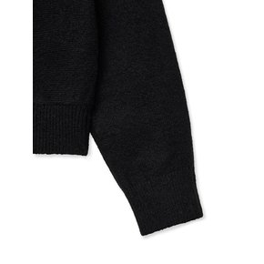 st shoulder knit [black]