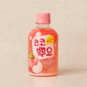 팔도 코코뿌요 복숭아맛 280ml