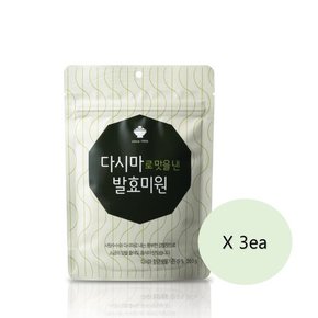 다시마로 맛을낸 발효미원100g*3ea