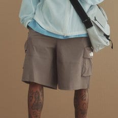 [노스페이스 공식] NS6NR05L 화이트라벨 아이스런 카고 쇼츠_BEIGE BROWN