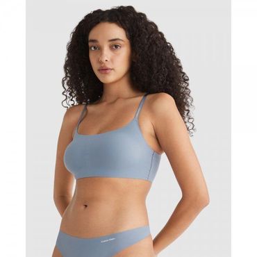 이스퀘어 4811508 Calvin Klein Invisibles Comfort Lightly Lined Bralette Retro - Flint Stone