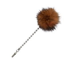 Big Pompom Bullet Chain (빅 폼폼 불렛 체인) Brown VQB3-1AC861-1BRXX