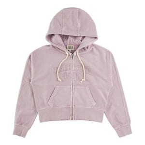 마리떼프랑소와저버 마리떼 W VINTAGE DYEING APPLIQUE LOGO CROP HOODIE ZOPUP MFG44FHD113 DPK