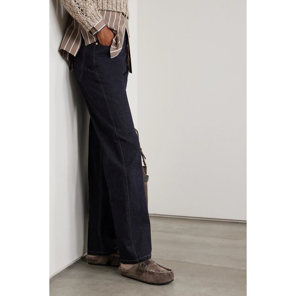 브루넬로쿠치넬리 버클 시어링 뮬 46376663162935686