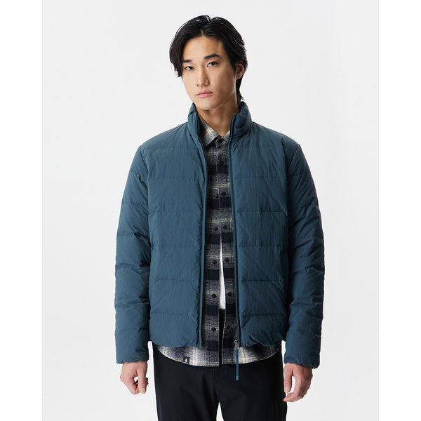 [여주점] 겨울 남성패딩점퍼 롯지 퀼팅 하이넥 구스다운자켓1