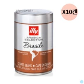 일리 원두 커피 브라질 탕비실 대용량 250g X10